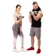 Chrome dumbbells 2x10 kg HMS CHD10 Chrome dumbbells 2x10 kg HMS CHD10