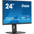 iiyama ProLite 24 3-side borderless monitor featuring IPS (In-Plane-Switching) panel with a 16:10 aspect ratio and height-adjustable stand