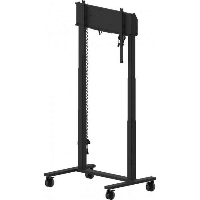iiyama Double column electric floor lift on wheels for monitors up to 98