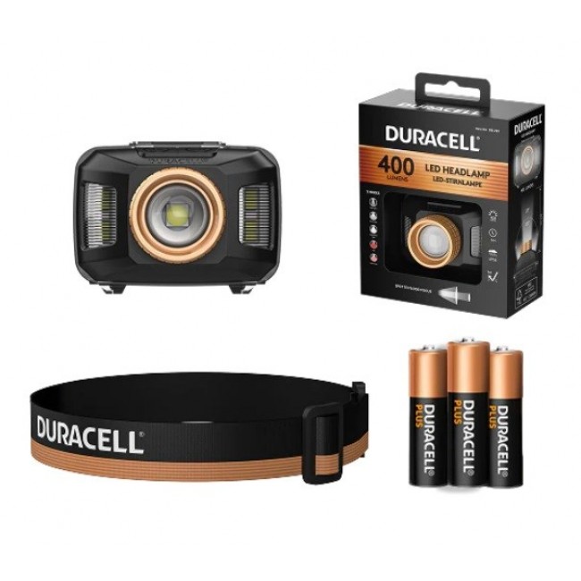 Duracell DH400 Headlamp black, orange Duracell DH400 Headlamp black, orange