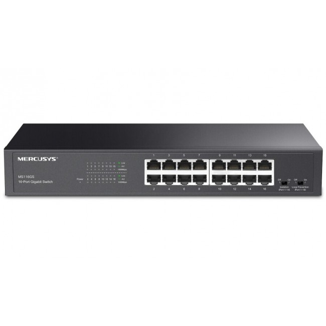 Mercusys MS116GS Network Switch Black