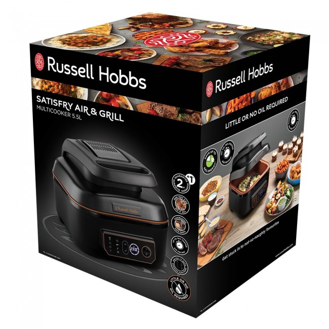 Russell Hobbs SatisFry Air & Grill Multikocher 5.5 L 1745 W Black Russell Hobbs SatisFry Air & Grill Multikocher 5.5 L 1745 W Black