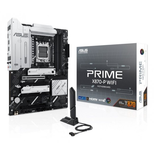 ASUS Prime X870-P WIFI AMD X870 Motherboard AM5 Socket ATX