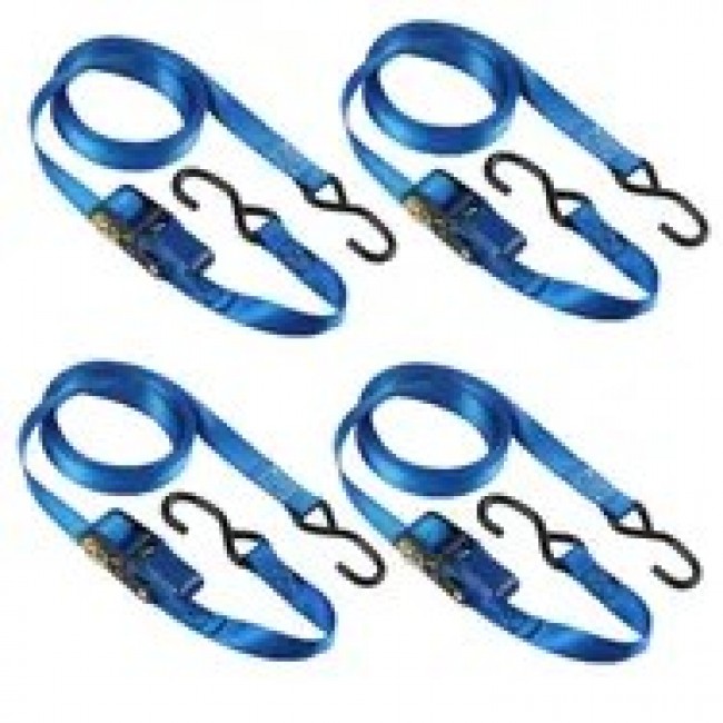 MASTER LOCK Spanngurt mit Ratsche und S-Haken,5mx25mm, 4Stk