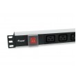 Equip 333319 power distribution unit (PDU) 6 AC outlet(s) 1U Black Equip 333319 power distribution unit (PDU) 6 AC outlet(s) 1U Black