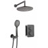 Concealed shower set with thermostatic BOX
