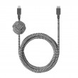 Native Union NCABLE-KV-CL-ZEB lightning cable 3 m Black, White