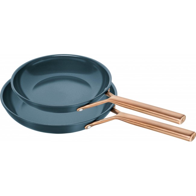 ZWILLING MILANO Zestaw 2 patelni niebieski