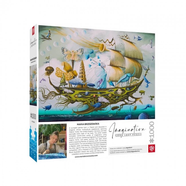 Puzzle Good Loot Imagination - Maria Brzozowska: Marzanna's Farewell 1000 pc(s) Puzzle Good Loot Imagination - Maria Brzozowska: Marzanna's Farewell 1000 pc(s)