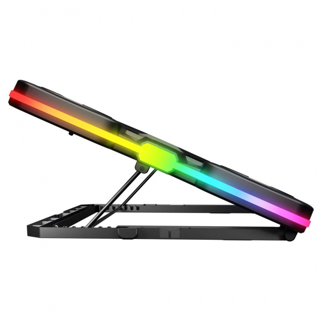 RAMPAGE GAMING GLACIER LAPTOP COOLING STAND black