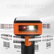 Qoltec 50878 Wireless barcode reader and QR code scanner | 1D 2D | 2.4G | + docking station