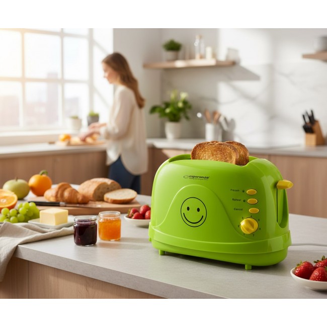Esperanza EKT003 Toaster 750 W Green