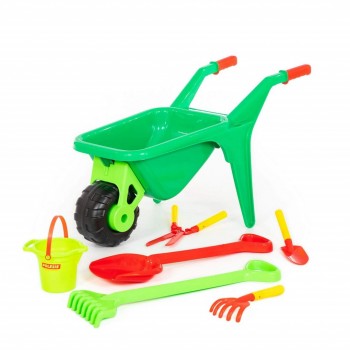 Polesie 41722 Set No. 454 wheelbarrow with accessories Gardener 2