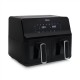 Tristar FR-9040 fryer Double 8 L Stand-alone 2700 W Hot air fryer Black Tristar FR-9040 fryer Double 8 L Stand-alone 2700 W Hot air fryer Black
