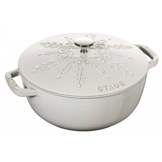 SNOWFLAKE STAUB 40506-548-0 roasting pan 3.6 L Cast iron SNOWFLAKE STAUB 40506-548-0 roasting pan 3.6 L Cast iron