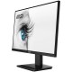 MSI Pro MP243X 23.8 Inch Monitor, Full HD (1920 x 1080), 100Hz, IPS, 4ms, HDMI, DisplayPort, Built-in Speakers, Anti-Glare, Anti-Flicker, Less Blue light, T V Certified, VESA, Kensington, Black