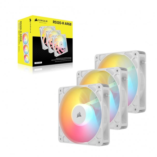 Corsair Fan 120*120*25 RS120-R White ARGB