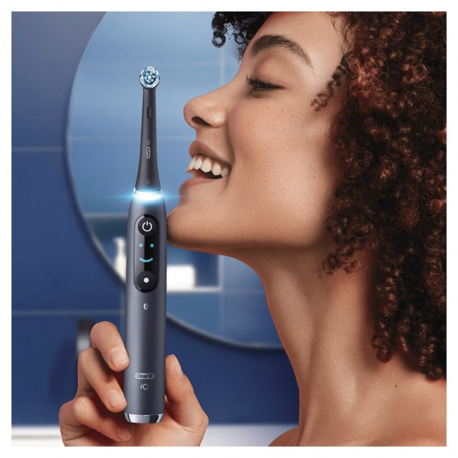 Oral-B iO 80363731 electric toothbrush Adult Rotating-oscillating toothbrush Black, Silver Oral-B iO 80363731 electric toothbrush Adult Rotating-oscillating toothbrush Black, Silver