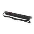 Qoltec 53998 Power strip for RACK 19