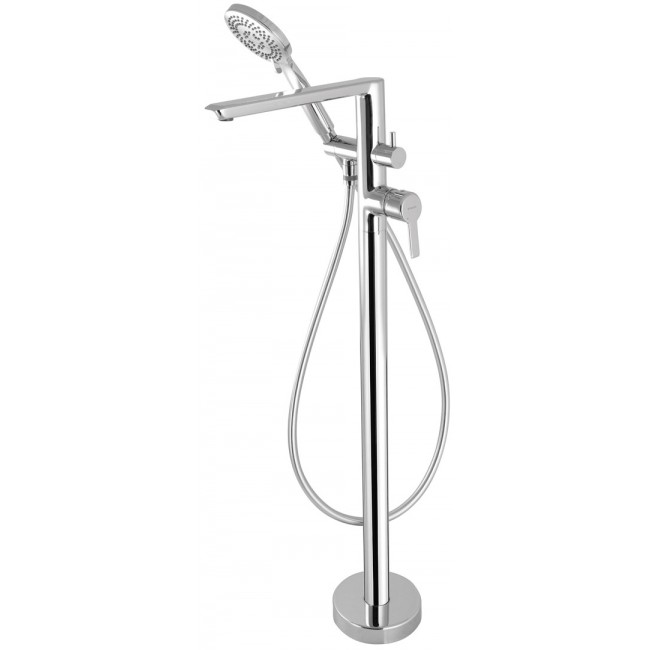 Freestanding bathtub mixer with shower set Freestanding bathtub mixer with shower set