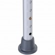 Round aluminium shower stool