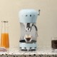 Smeg ECF02PBEU coffee machine pastel blue