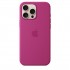 Apple iPhone 16 Pro Max Silicone Case with MagSafe - Fuchsia