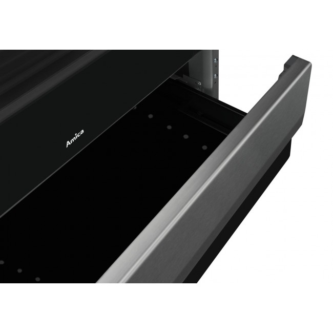 Amica 57IE3.325HTaD(Xx) PIZZA Freestanding induction cooker Black, Stainless steel