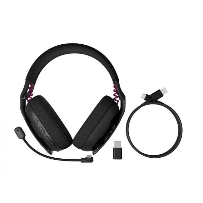 OVER-EAR HEADPHONES FURY FUKIYA F6 WITH MICROPHONE WIRELESS BLACK