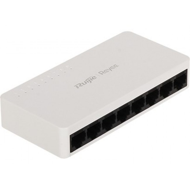 Ruijie Networks RG-ES08G-L network switch Unmanaged Gigabit Ethernet (10/100/1000) Black