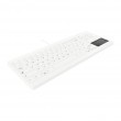 Contour Design Active Key Contour QuickClean Medical Keyboard IP68 Touchpad Compact Wired White UK C7412