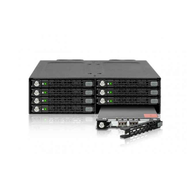Icy Dock MB998SK-B drive bay panel Black