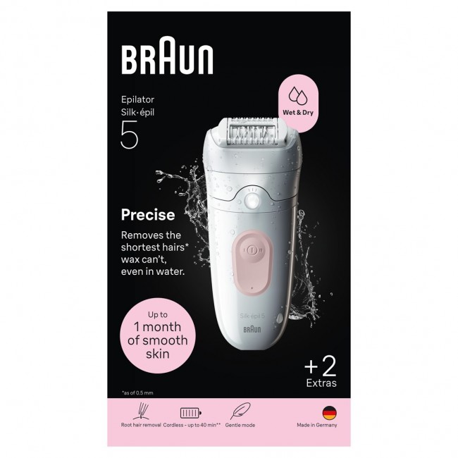 Braun Silk- pil 5 Silk-epil 5 SE 5-011 28 tweezers White