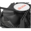 Akasa AK-CC6606BP01 computer cooling system Processor Heatsink/Radiator 9 cm Aluminium, Black 1 pc(s)