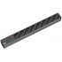 Bachmann 19'' 2m 8x Schuko H05VV-F 3G 1.50mm power extension 8 AC outlet(s) Black