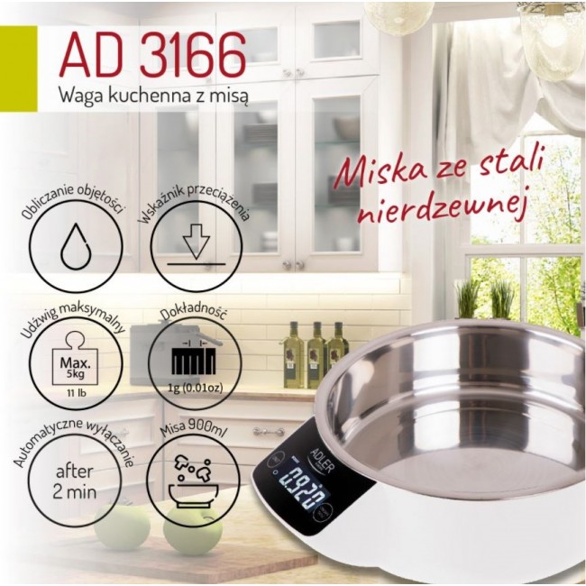 Adler AD 3166 Electronic kitchen scale