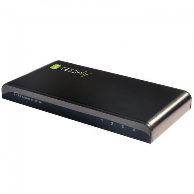 Techly Splitter HDMI 4 way 4K*2K IDATA HDMI-4K4 Techly Splitter HDMI 4 way 4K*2K IDATA HDMI-4K4
