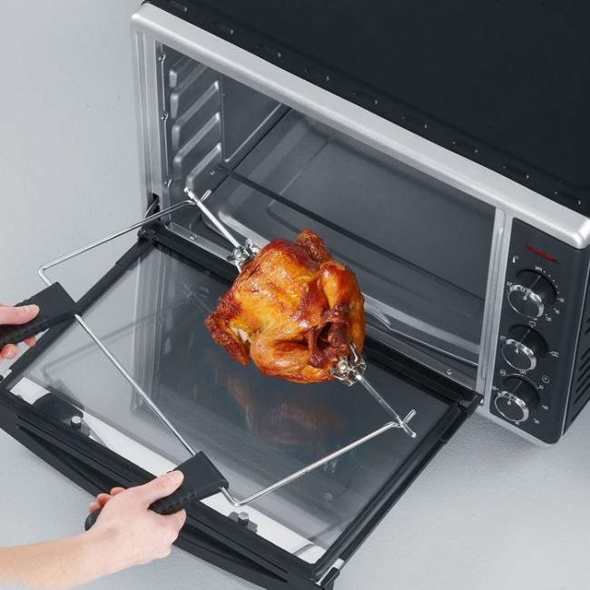 Severin TO 2058 oven 42 L 1800 W Black, Silver