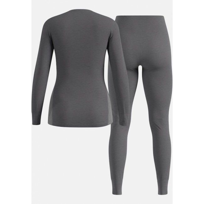 Odlo Set ACTIVE WARM ECO Special Set women's underwear set, size S, grey Odlo Set ACTIVE WARM ECO Special Set women's underwear set, size S, grey