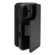 Leather case for iPhone 16, black Leather case for iPhone 16, black