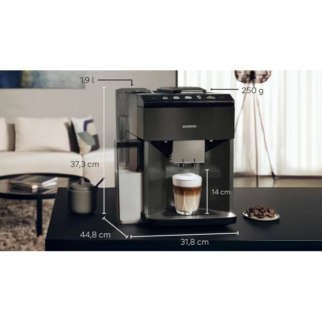 Siemens EQ.500 TQ518RX3 coffee maker Fully-auto Espresso machine 1.9 L Siemens EQ.500 TQ518RX3 coffee maker Fully-auto Espresso machine 1.9 L