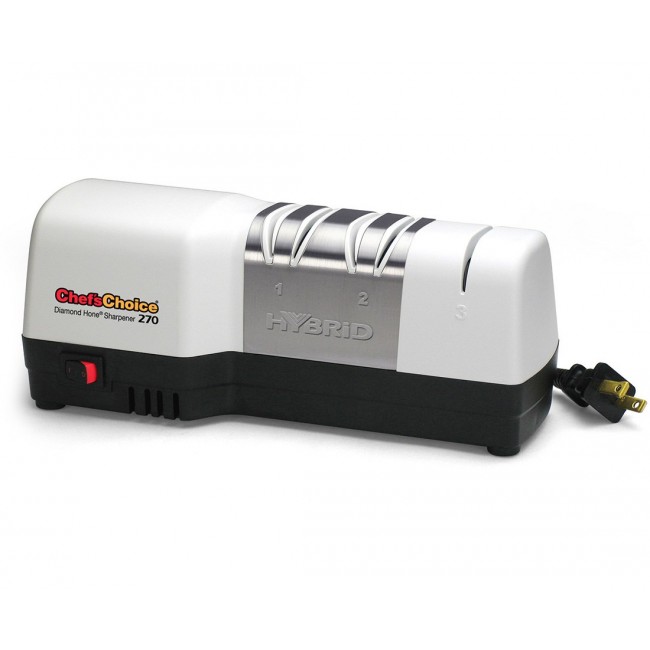 Chef sChoice Hybrid Diamond Hone 270 Electric knife sharpener Black, White Chef sChoice Hybrid Diamond Hone 270 Electric knife sharpener Black, White