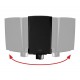 B-Tech VENTRY - Side Clamping Loudspeaker Wall Mounts with Tilt & Swivel (Pair)