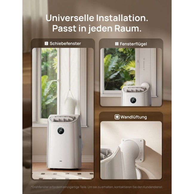 Dreo 515S portable air conditioner 1.5 L 65 dB 3500 W White