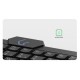 KeySonic KSK-3210ELU (DE) keyboard Home USB QWERTZ German Black