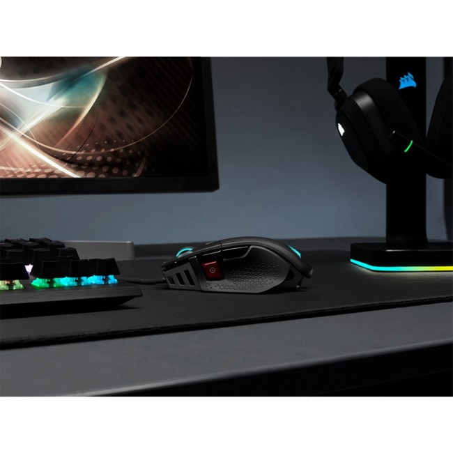 Corsair M65 RGB ULTRA mouse Right-hand USB Type-A Optical 26000 DPI