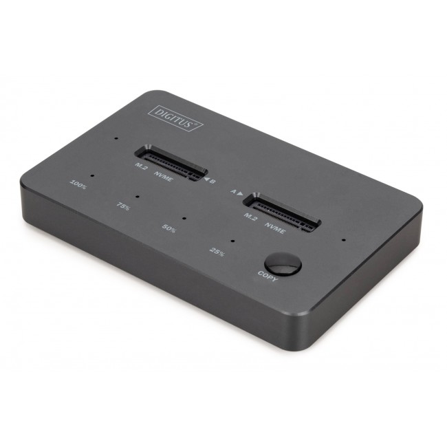 Digitus NVMe cloning station USB3.1 Gen2 Type-C NVMe M.2 SSD enclosure Digitus NVMe cloning station USB3.1 Gen2 Type-C NVMe M.2 SSD enclosure
