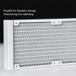 Chieftec ICEBERG 240-RGB-W Computer case All-in-one liquid cooler 12 cm White