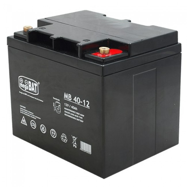 Battery 12V/40AH-MB megaBAT