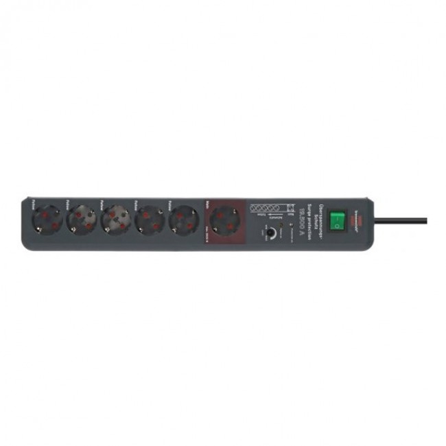 Brennenstuhl 1159490966 power extension 3 m 6 AC outlet(s) Indoor Anthracite Brennenstuhl 1159490966 power extension 3 m 6 AC outlet(s) Indoor Anthracite